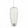 Fil de fer Suspension métal gris soie L:27 cm GU10