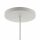Fil de fer Suspension métal gris soie L:27 cm GU10