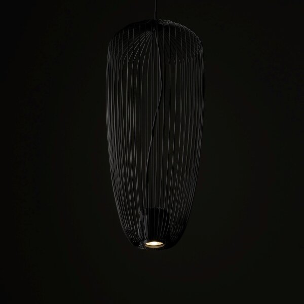Fil de fer Lampe suspendue Métal Umbra Gris L:27 cm GU10