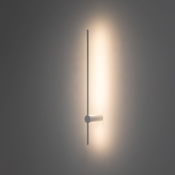 Applique LED blanche 11 W 460 lm 3000 K H:80 cm indirecte