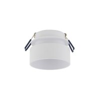 Luminaire encastré blanc aluminium GU10 Ø8...