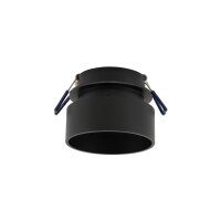 Luminaire encastr&eacute; noir aluminium GU10 &Oslash;8...