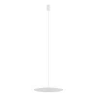 Suspension moderne en acier GX53 ronde &Oslash;40 cm Blanc