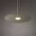 Lampe à suspendre moderne en acier GX53 ronde Ø40 cm vert sauge