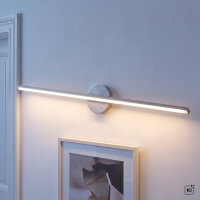 Applique LED Blanc Aluminium L:120 cm 3000 K 750 lm