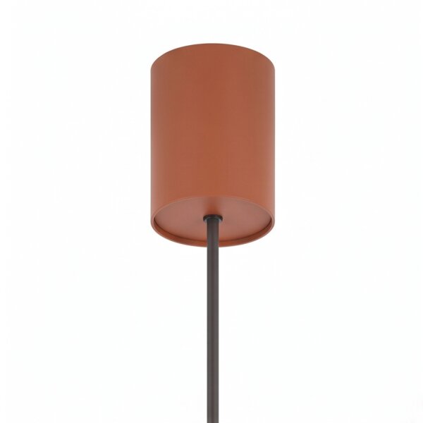 Lampe à suspendre stylée en métal terracotta GU10 Ø50 cm