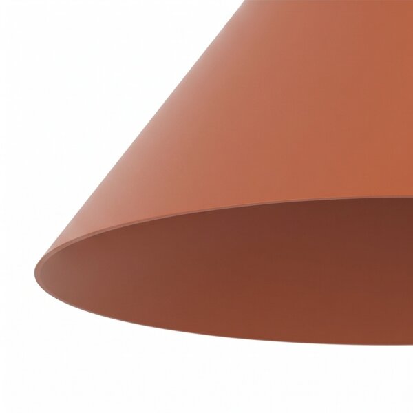 Lampe à suspendre stylée en métal terracotta GU10 Ø50 cm