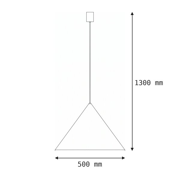 Lampe à suspendre stylée en métal terracotta GU10 Ø50 cm