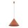 Lampe à suspendre stylée en métal terracotta GU10 Ø50 cm