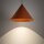 Lampe à suspendre stylée en métal terracotta GU10 Ø50 cm