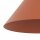 Lampe à suspendre stylée en métal terracotta GU10 Ø50 cm