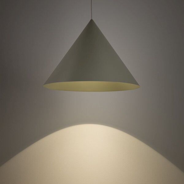 Lampe à suspendre stylée Métal Sauge Verte GU10 Ø50 cm