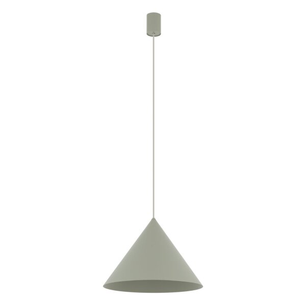 Suspension élégante Métal Sauge Verte GU10 Ø35 cm