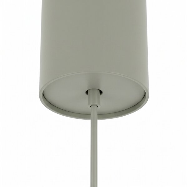 Suspension élégante Métal Sauge Verte GU10 Ø35 cm