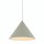 Suspension élégante Métal Sauge Verte GU10 Ø35 cm