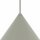 Suspension élégante Métal Sauge Verte GU10 Ø35 cm