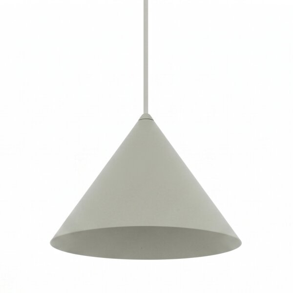 Lampe suspendue décorative métal GU10 Ø20,5 cm vert sauge