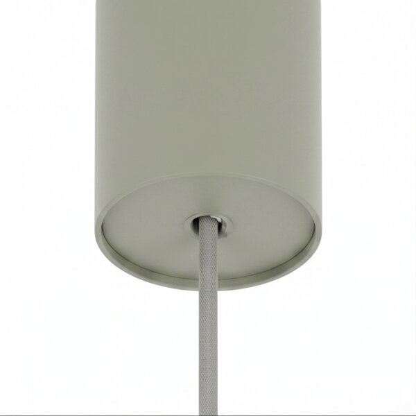 Lampe suspendue décorative métal GU10 Ø20,5 cm vert sauge