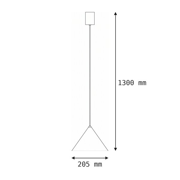 Lampe suspendue décorative métal GU10 Ø20,5 cm vert sauge