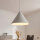 Lampe suspendue décorative métal GU10 Ø20,5 cm vert sauge