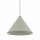 Lampe suspendue décorative métal GU10 Ø20,5 cm vert sauge