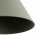 Suspension ronde vert sauge Ø11 cm GU10 métal