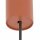 Lampe à suspendre ronde terre cuite Ø11 cm GU10 métal cône