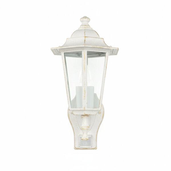 Lampe dextérieur avec détecteur de mouvement Lanterne PARIS blanche