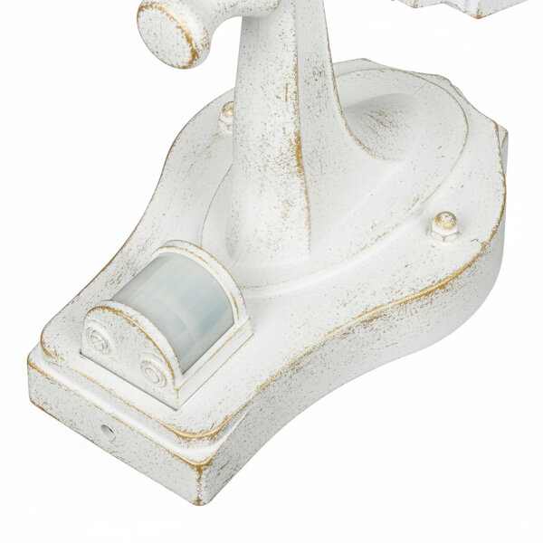 Lampe dextérieur avec détecteur de mouvement Lanterne PARIS blanche