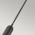 Suspension LED métal D : 12,7 cm étroit noir