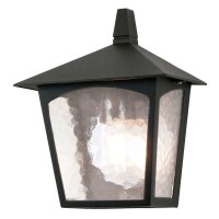 Applique murale noire Aluminium Rustique Mur...