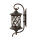 Applique murale rustique dextérieur brun antique E27 LANTERN