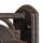 Applique extérieure Lanterne marron antique aluminium