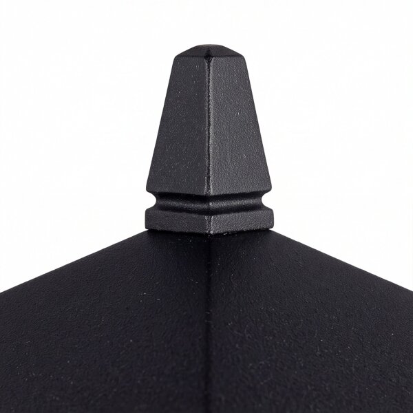 Applique murale noire IP44 aluminium extérieur stylé