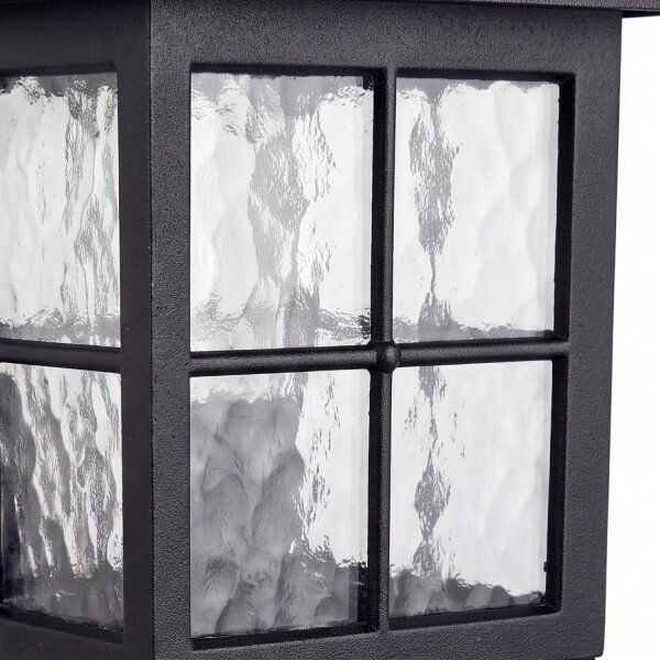 Applique murale noire IP44 aluminium extérieur stylé