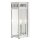Applique murale &eacute;troite chrome en laiton IP44 ext&eacute;rieur