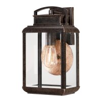 Lampe murale extérieure vintage carrée IP44...