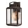 Lampe murale ext&eacute;rieure vintage carr&eacute;e IP44 terrasse maison