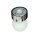 Applique murale salle de bain IP44 ronde en chrome Ø7,5cm