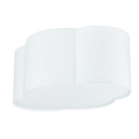 Plafonnier blanc en tissu WOLKI Enfants Lampe nuage