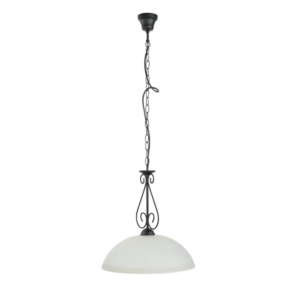 Suspension rustique ronde E27 ATHEN