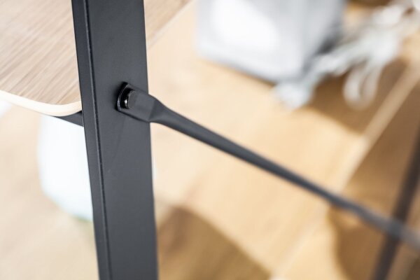 Étagère polyvalente Industrial 110 x 154 cm MDF métal