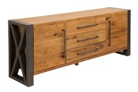 XXL Sideboard chêne sauvage largeur 200 cm...