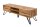 TV Lowboard bois largeur 160 cm Design industriel PATRICIA