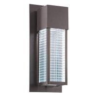 Applique LED extérieure Bronze Bauhaus IP44 Porte...