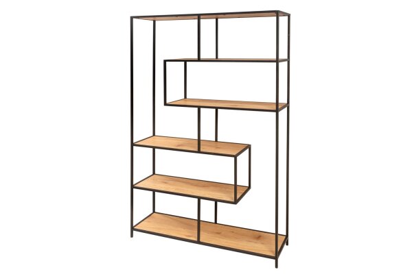 Étagère moderne 114 x 185 cm en bois asymétrique