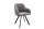Chaise de salle à manger avec dossier en taupe