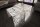Table basse métal set de 2 pièces en argent fait main