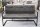 Banc Microfibre Fer 160 cm en Gris Noir