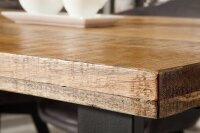 Table de salle à manger mangue bois fer 160x30 cm...